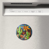 Cactus in het zuidwesten magneet (Insitu (Vaatwasser))