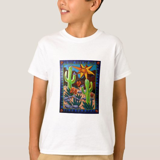 Cactus in het zuidwesten t-shirt (Voorkant)