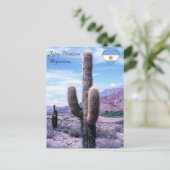 Cactus in Jujuy Provincie - Noord-Argentinië Briefkaart (Staand voorkant)