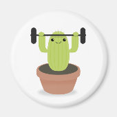 Cactus in opleiding magneet (Voorkant)