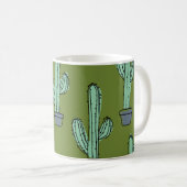 Cactus in Pot Illustratie Koffiemok (Voorkant rechts)