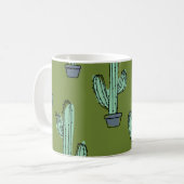 Cactus in Pot Illustratie Koffiemok (Voorkant links)