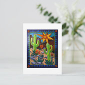 Cactus in the Southwest Briefkaart (Staand voorkant)