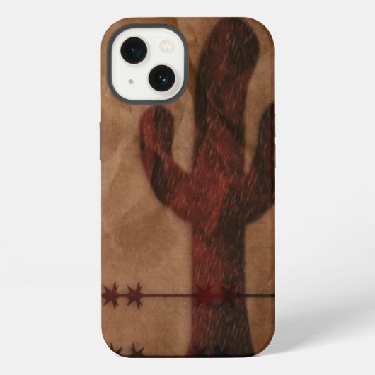 Cactus iPhone Hoesje (Achterkant)