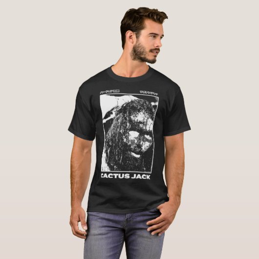 Cactus.Jack W.w.e. - Klassieke T-Shirt Essential T (Voorkant volledig)