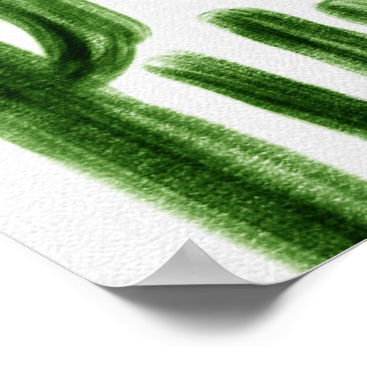 Cactus Kaarten en Gifts Signage Poster (Hoek)