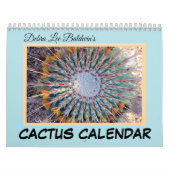 Cactus Kalender door Debra Lee Baldwin (Hoes)