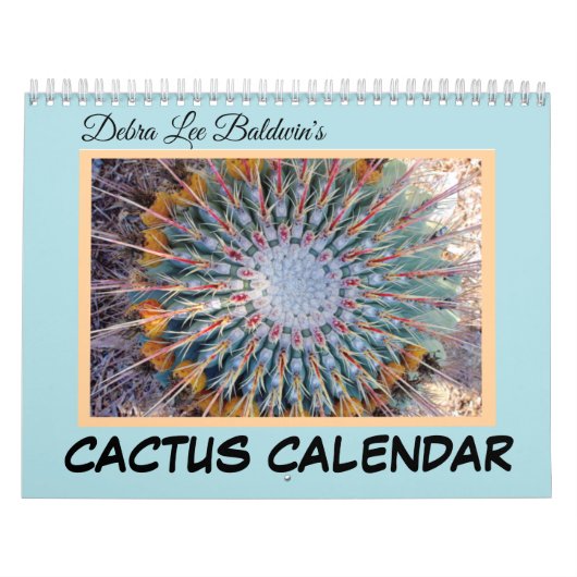 Cactus Kalender door Debra Lee Baldwin (Hoes)