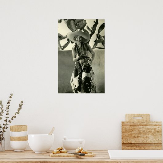 Cactus Kate Poster (Keuken)