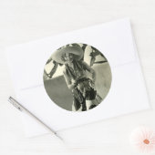 Cactus Kate Ronde Sticker (Envelop)