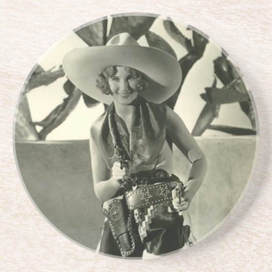 Cactus Kate Zandsteen Onderzetter (Voorkant)