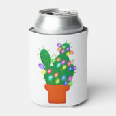 cactus kerstboom blikjeskoeler (Blikje Voorkant)