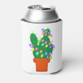 cactus kerstboom blikjeskoeler (Blikje Achterkant)