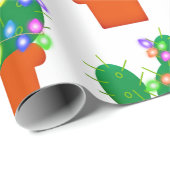 cactus kerstboom cadeaupapier (Rol Hoek)