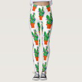 cactus kerstboom leggings (Voorkant)
