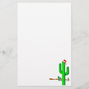 Cactus kerstboom - Papier