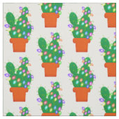 cactus kerstboom stof (Swatch)