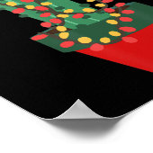 Cactus kerstboomverlichting Succulent Lover Plant Poster (Hoek)