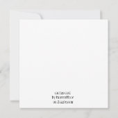 Cactus kerstkaart met vijgencactus kaart (Achterkant)