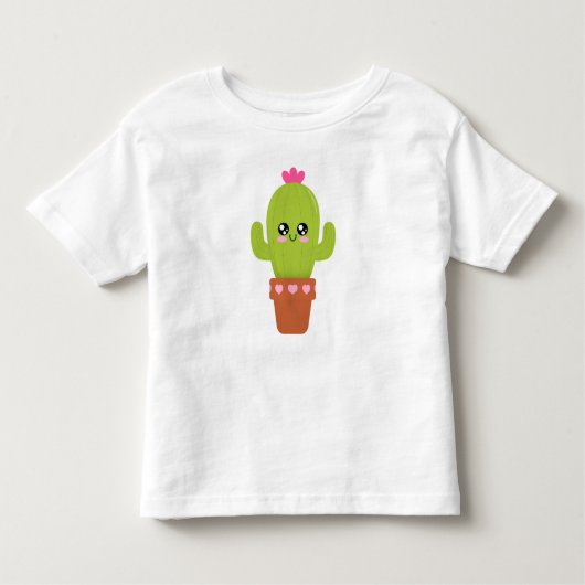 Cactus Kinder Shirts (Voorkant)