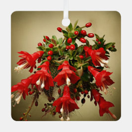 Cactus Kisses & Christmas Wishes – A Double-Sided  Metalen Ornament
