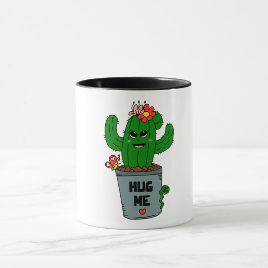 Cactus Knuffel Mok (Midden)