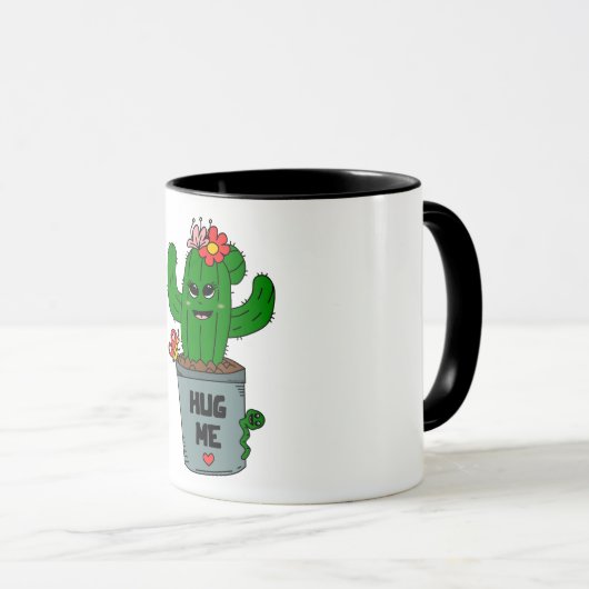 Cactus Knuffel Mok (Voorkant rechts)