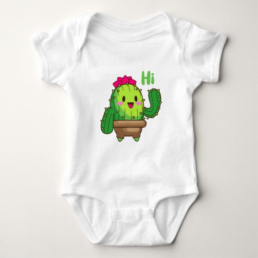 Cactus Knuffels - Baby Bodysuit (Voorkant)