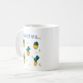 Cactus Koffiemok (Voorkant links)