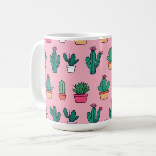 Cactus Koffiemok (Voorkant links)