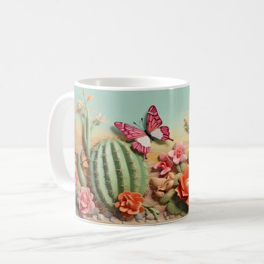 Cactus Koffiemok (Voorkant links)