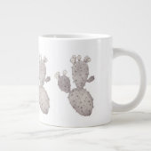 Cactus Kunst Grote Koffiekop (Rechts)