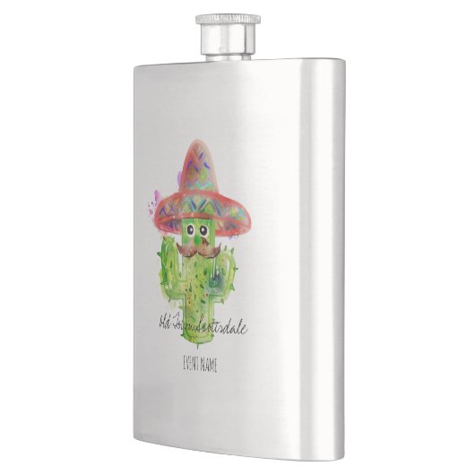 Cactus Kunst Snorhar Hoed Feest Eigen AZ Tekst Pre Flacon (Links)