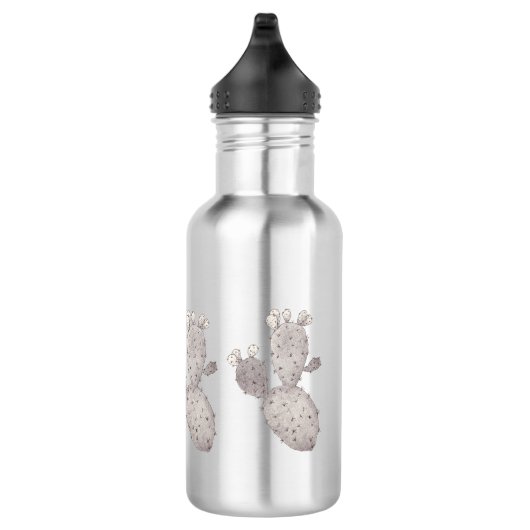 Cactus Kunst Waterfles (Rechts)