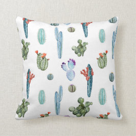 Cactus kussen (Wit)