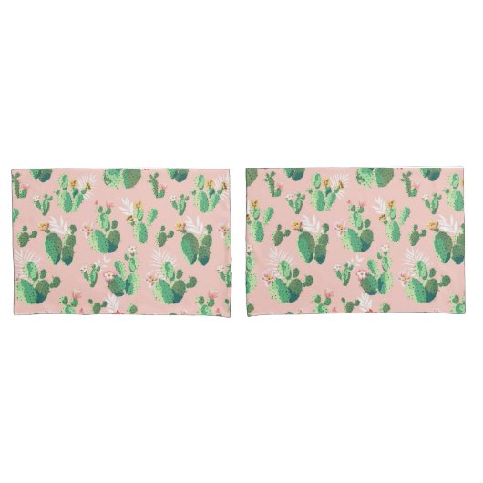 Cactus Kussensloop (Voorkant-Set)