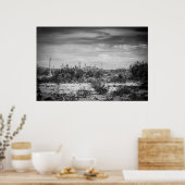 Cactus landschap poster (Keuken)