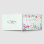 Cactus lantaarn Fiesta Succulenten Bruiloft Gastenboek (Volledig)