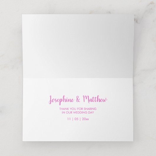 Cactus lantaarn Fiesta Succulenten Bruiloft Plaatskaartje (Binnenkant ongevouwen)