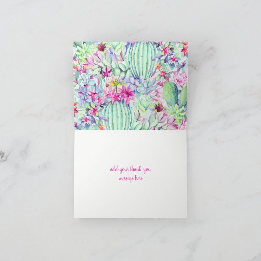 Cactus Lantaarn Vetplanten Bruiloft Feest Bedankt (Binnen)