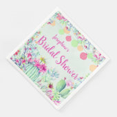 Cactus Lantern Fiesta Succulents Vrijgezellenfeest Servet (Hoek)