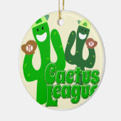 Cactus League Keramisch Ornament (Links)