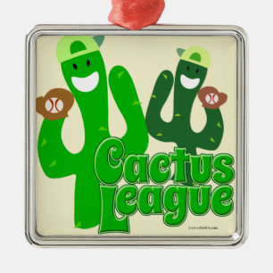 Cactus League Metalen Ornament