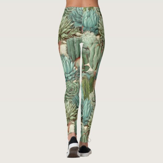 Cactus-Leggings Leggings (Achterkant)