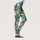 Cactus Leggings voor dames, cactus Gedrukte Leggin (Rechts)