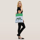 Cactus Life Potted Succulents Tote Bag (Op model)
