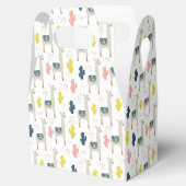 Cactus & Llamas Pattern Bedankdoosjes (Geopend)