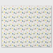 Cactus & Llamas Pattern Cadeaupapier (Vlak)