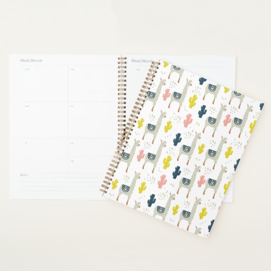 Cactus & Llamas Pattern Planner (Display)