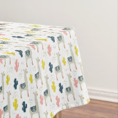 Cactus & Llamas Pattern Tafelkleed (Voorbeeld)